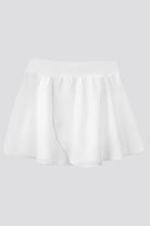 chiffon skirt white